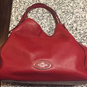 Red Coach purse - only only a few times